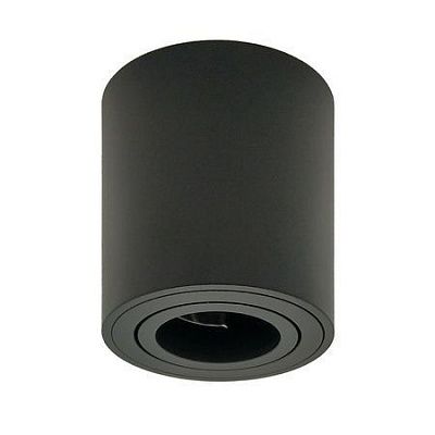 CAST 87 BLACK светильник круглый, GU10, черный