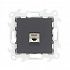 Simon 24 Графит Розетка RJ45 кат. 5е UTP