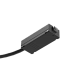 Ввод питания трековый 220V чёрный COLIBRI