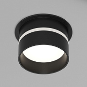 Светильник влагозащ. GU10 черный IP44