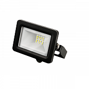 Прожектор LED 10W IP65 6500К черный 780lm Elementary