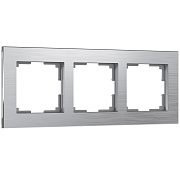 Рамка на 3 поста Werkel Aluminium (алюминий) W0031706