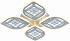 60182/4 RGBWH Светильник LED 176W Max 3000-6000K DIMMER ПДУ Снято