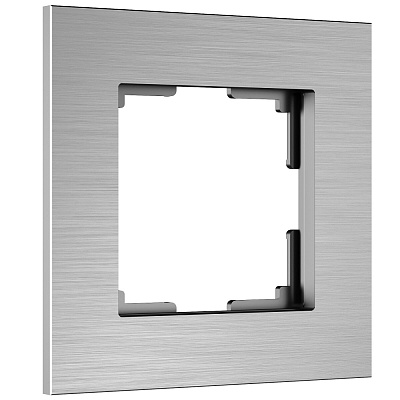 Рамка на 1 пост AluMax (алюминий) W0013506