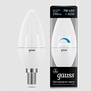 Я Свеча LED 7W E14 Candle-dim 4100K (1/10/100) ПОД ЗАКАЗ