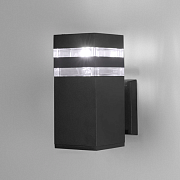 Уличный настенный светильник Е27*1 Arte lamp HEATHER A4413AL-1BK