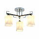 10361/3 CR+BLK Светильник E27*3*60W