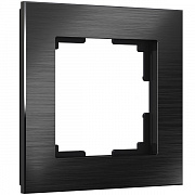 Рамка на 1 пост Werkel Aluminium (черный алюминий) W0011708 нов.