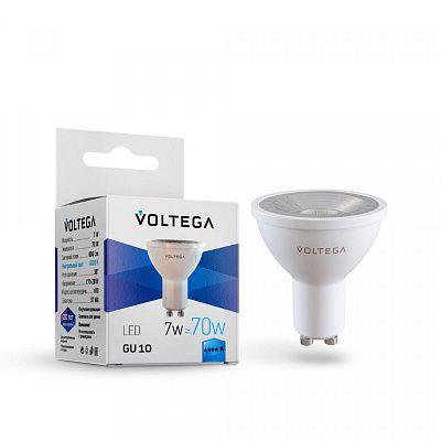 Voltega MR16 7W 4000K Sofit GU10 Lens