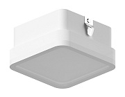 Насадка передняя 70*70mm N7750 SWH/FR белый песок/белый матовый 70*70*H40mm Out15mm MR16