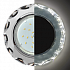 Ecola GX53 H4 Glass LD5313 Круг с вогнутыми гранями с подсветкой хром-хром (зеркальны SM53RCECH (30)
