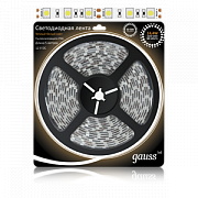 14.4W 2800K 5050/60-SMD 12V DC IP66 (блистер 5м) Gauss (1/50)