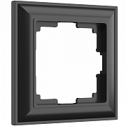 Рамка на 1 пост (черный матовый) Fiore W0012208 нов.