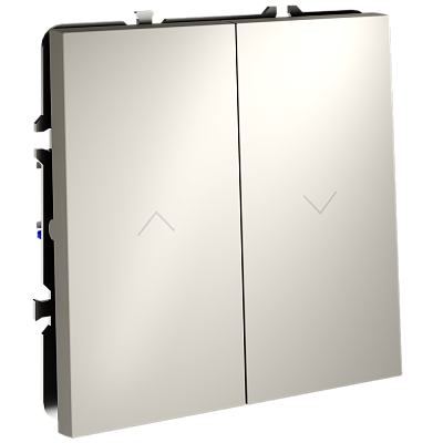 Выключатель для жалюзи VOLTUM S70 10А, (кашемир)