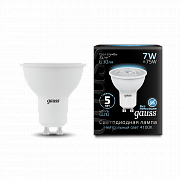  MR16 LED 7.0W GU10 4100K Gauss (10/100) ПО ЗАКАЗ