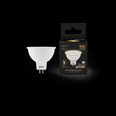 MR16 LED 9.0W GU5.3 3000K Gauss