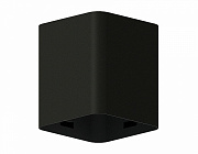 Корпус накладной 70*70mm C7813 SBK черный песок 70*70*H80mm MR16 GU5.3