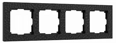 Werkel Hammer W0042408 Рамка на 4 поста (черный)