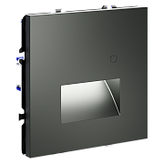 VOLTUM Подсветка светодиодная встраиваемая S70 с датчиком, (титан)