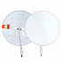 Я Ecola LED downlight встраив. 18W 4200К без рамки любое отверстие d55-100 4K Круг 120x20