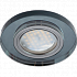 Ecola MR16 DL1650 GU5.3 Glass Стекло Черный, Черный хром Светильник круглый