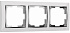 Werkel Snabb W0031901 Рамка на 3 поста (белый)