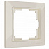 Werkel W0012003 Рамка на 1 пост (слоновая кость, basic)