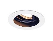 Ambrella TN176 WH/BK белый/черный GU5.3 D100*40  Светильник встраиваемый