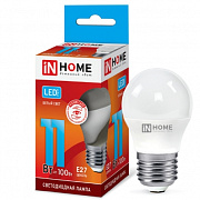 LED-ШАР-VC 11W Е27 IN HOME 4000К Лампа светодиодная