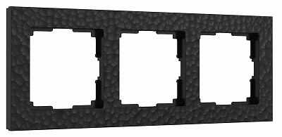Werkel Hammer W0032408 Рамка на 3 поста (черный)