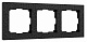 Werkel Hammer W0032408 Рамка на 3 поста (черный)