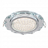 Ecola GX53 H4 Glass Стекло Круг с вогнутыми гранями Хром-хром 38x126 Светильник