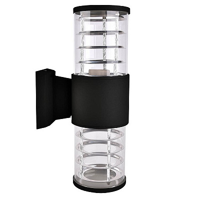 Hiper HO-006 2*E27*60Вт BLACK Светильник уличный 