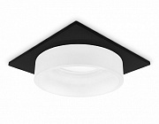 Ambrella TN1316 SBK/FR черный песок/белый матовый GU5.3 92*92*45 Светильник встраиваемый