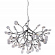Люстра EVITA SP63 BLACK/TRANSPARENT CrystalLux