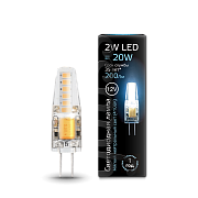 Gauss G4 12V 2W 4100K силикон 200lm Лампа