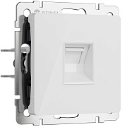 Werkel W1181041 Розетка Ethernet RJ-45 (белый акрил)