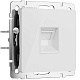 Werkel W1181041 Розетка Ethernet RJ-45 (белый акрил)