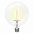 Uniel globe Форма G125 LED 15W E27 4000K Лампа светодиодная прозрачная