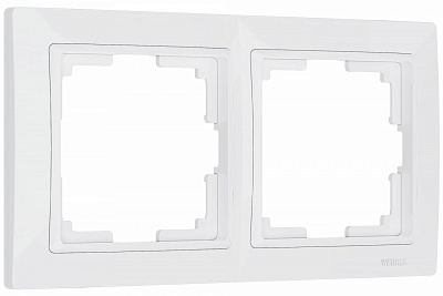 Werkel W0022001 Рамка на 2 поста (белый, basic)