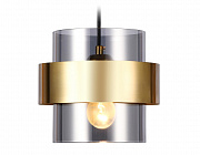 Ambrella TR3645 GD/SM золото/дымчатый E27 max 40W D180*950 Подвес