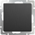 Werkel W1110004 Выключатель одноклавишный (графит рифленый)