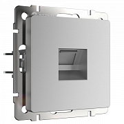 Werkel W1181006 Розетка Ethernet RJ-45 (серебряный)