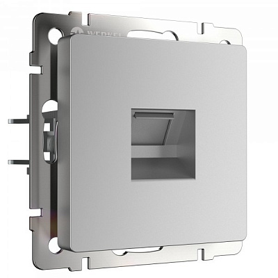 Werkel W1181006 Розетка Ethernet RJ-45 (серебряный)