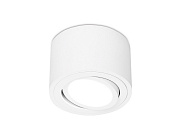 Ambrella TN222 WH/S белый/песок GU5.3 D80*50  Светильник накладной