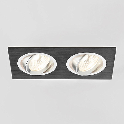 Ambrella A601/2 BK MR16 сатин/черный Светильник