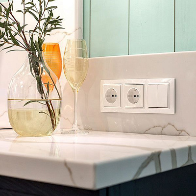 Werkel W0032001 Рамка на 3 поста (белый, basic)