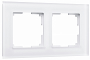 Werkel W0021105 Рамка на 2 поста (белый матовый)