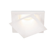 Ambrella TN188 WH/S белый/песок GU5.3 80*80*50 Светильник встраиваемый