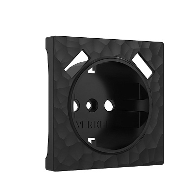 Werkel  W1279508 Накладка для розетки USB (черный) Hammer